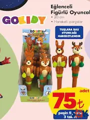 GOKİDY EĞLENCELİ FİGÜRLÜ OYUNCAK fiyat ve kampanya bilgisi